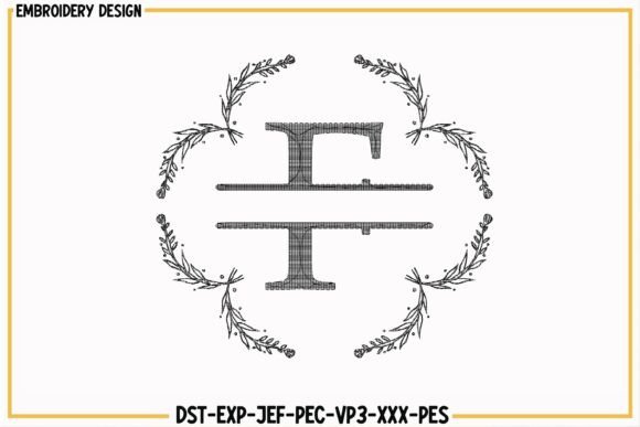 Alphabet Embroidery Font F: A Craft Fair Must-Have?