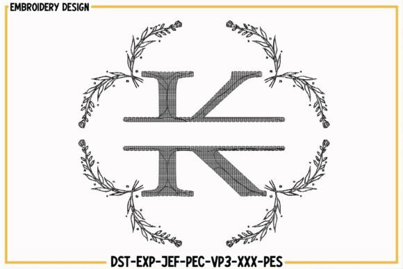Alphabet Embroidery Font I for Custom