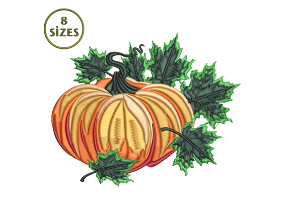 Autumn Pumpkin Embroidery Design Review