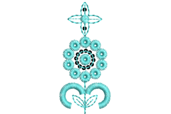 Beautiful Flower Machine Embroidery: A Craft Fair Darling?