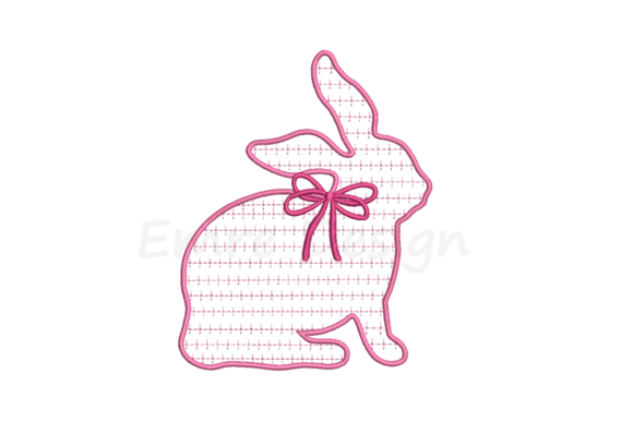 Easter Bunny with Bow Embroidery Design Review