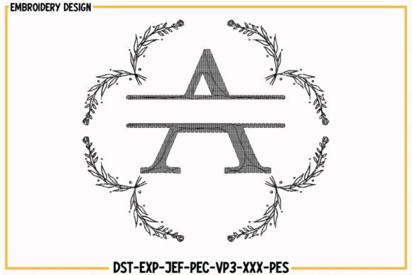 Floral Monogram Embroidery Font A: A Designer’s Review for Gift Makers