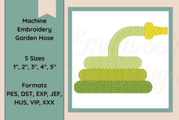 Garden Hose Machine Embroidery Design Review