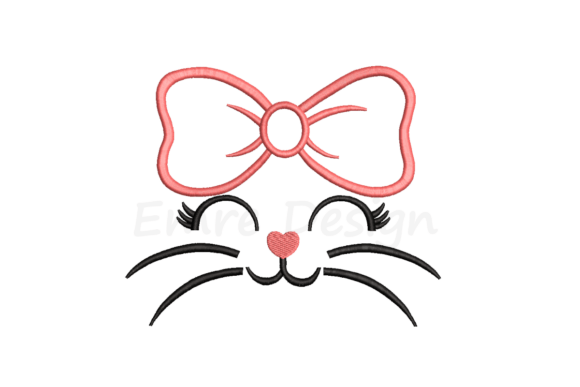 Girl Bunny Easter Embroidery Design