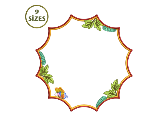 Placemat Caterpillar Embroidery: A Playful Touch for Seasonal Crafts